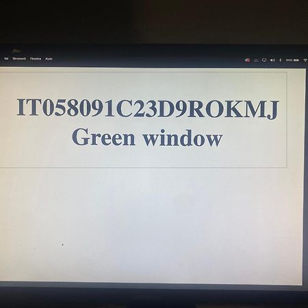 Green Window Roma Eksteriør bilde